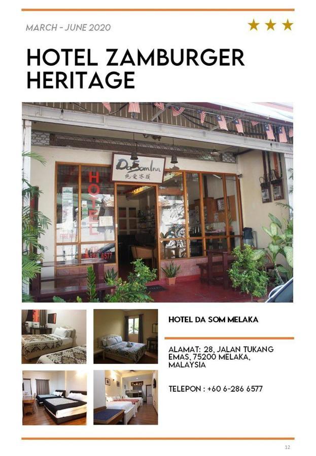 โรงแรมซัมเบอร์เกอร์ เฮอริเทจ มะละกา Malacca ภายนอก รูปภาพ